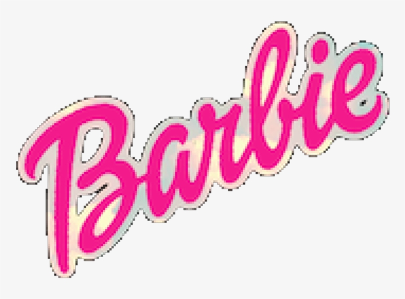 #aesthetic #barbie #logo #tumblr #kpop #freetoedit - Barbie Aesthetic, transparent png #9630607