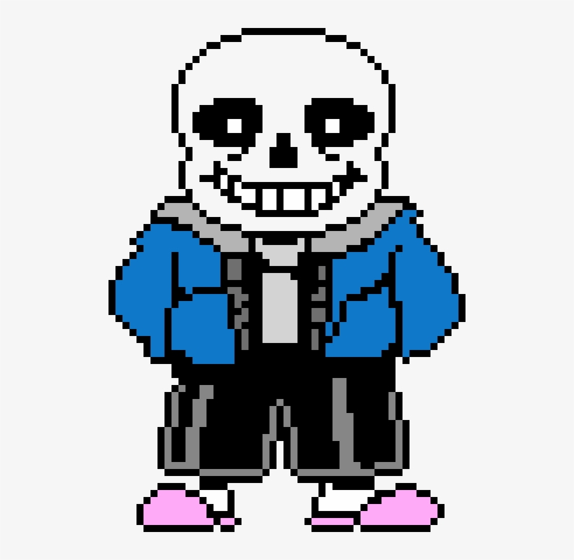 Sans Battle Sprite - Undertale Sans Battle Sprite, transparent png #9631288