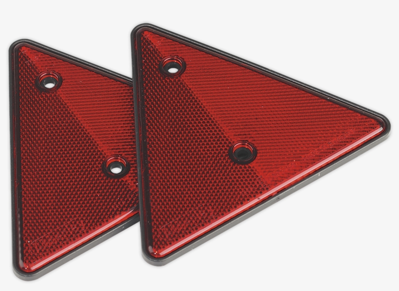 Details About Tb17 Sealey Rear Reflective Red Triangle - Wallet, transparent png #9631528