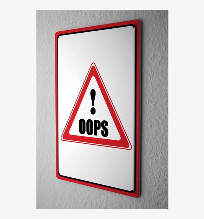 Red Triangle In White Background Cartoon - Traffic Sign, transparent png #9631634