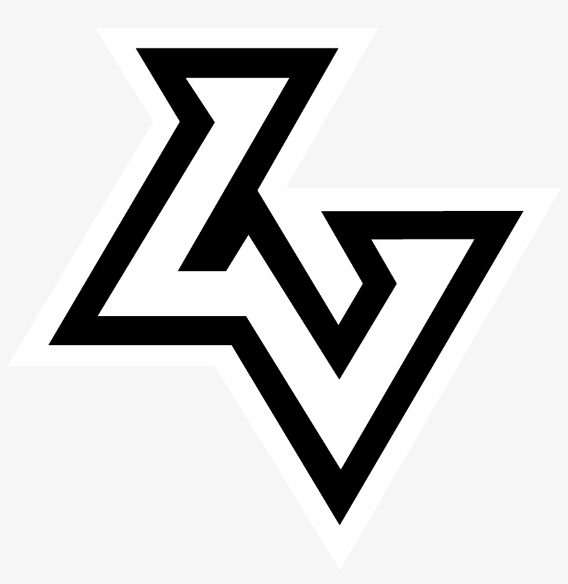 Las Vegas Outlaws Logo Black And White - Triangle, transparent png #9631756