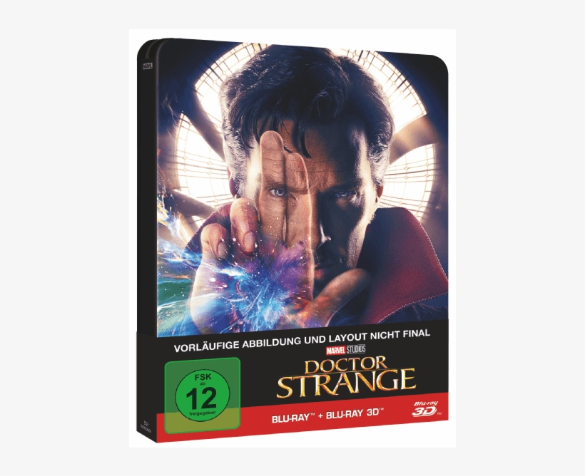 Download Image 786 X - Doctor Strange 2016 Blu Ray Steelbook, transparent png #9632035