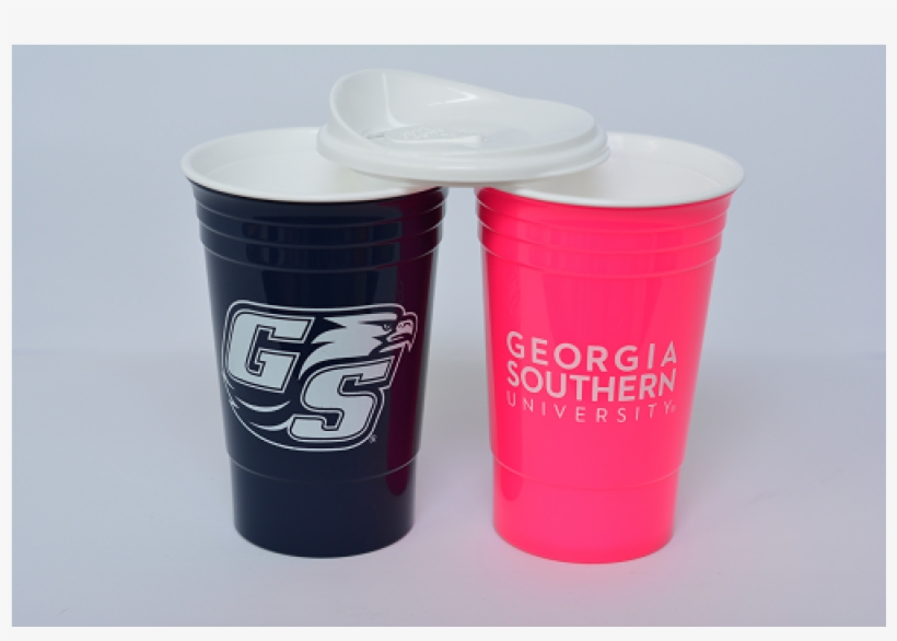 Georgia Southern Eagles Drink Logic Hard Plastic Re-usable - Georgia Southern Eagles, transparent png #9632424