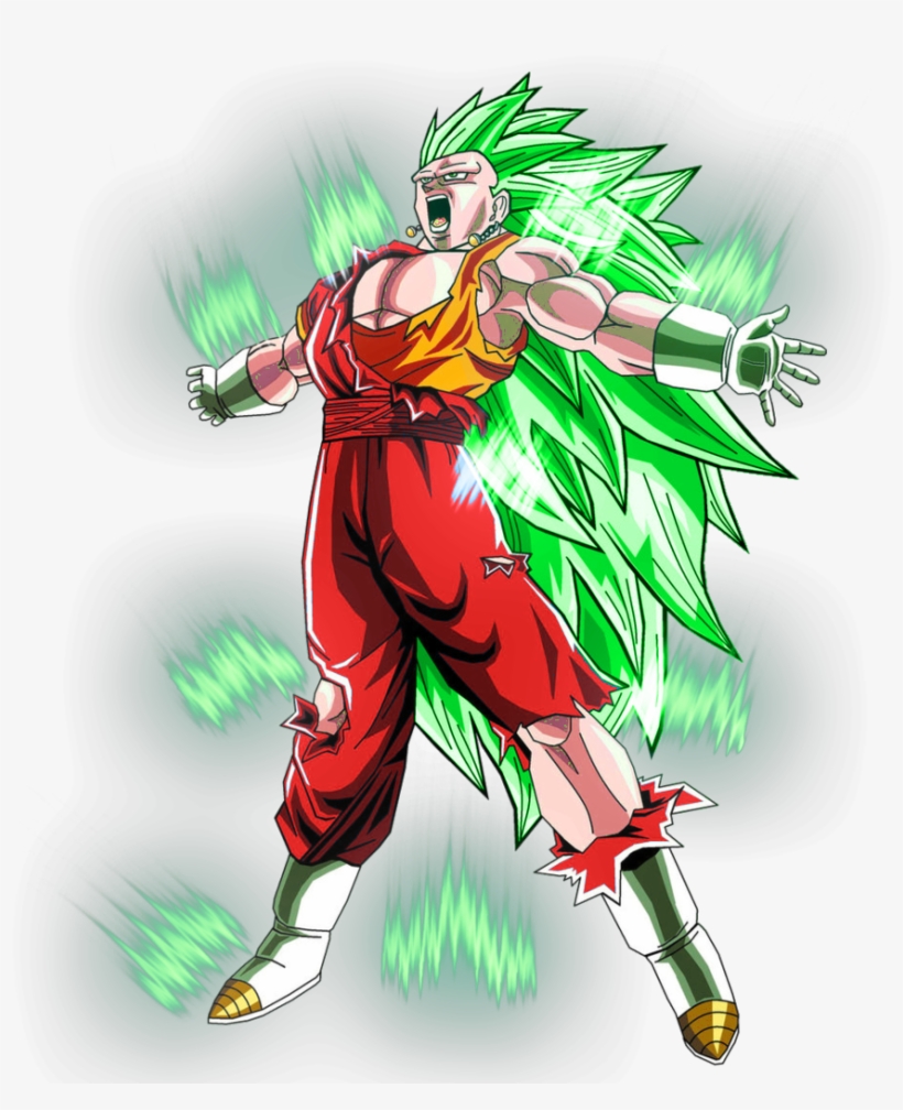 #vegito Super Saiyan Green - Vegito Ssj3, transparent png #9632538