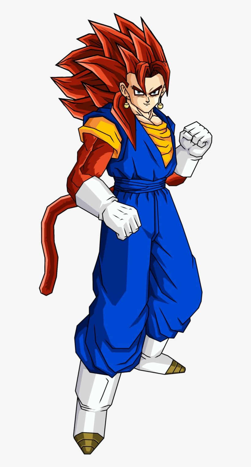 Dragon Ball Vegetto Ssj4, transparent png #9632623