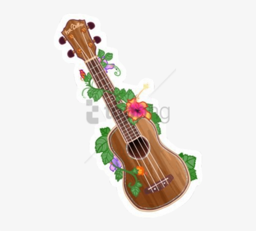Free Png Ukulele Tumblr Png Image With Transparent - Transparent Background Ukulele Clipart, transparent png #9632747