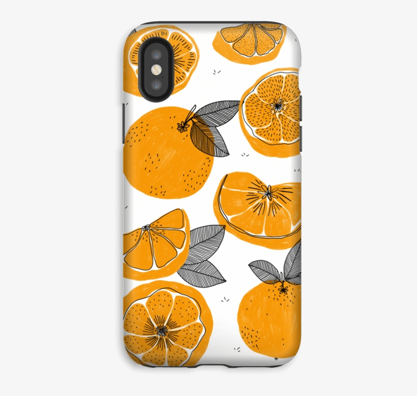 Small Oranges Case Iphone Xs Tough - Rangpur, transparent png #9633900