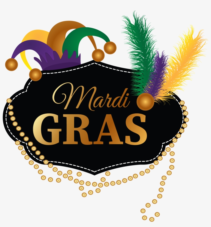 Celebrate Mardi Gras At The Wharf - Illustration, transparent png #9633943