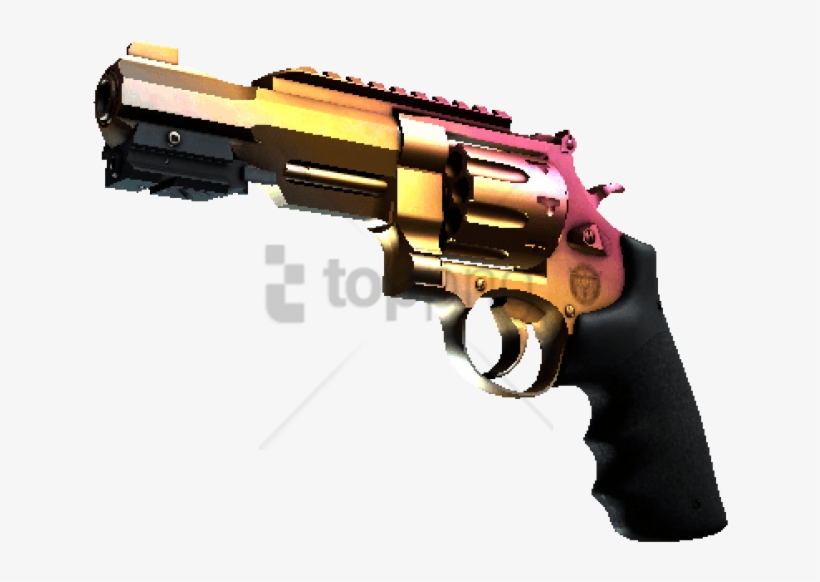 Free Png Arme Csgo Png Image With Transparent Background - Amber Fade R8, transparent png #9634040