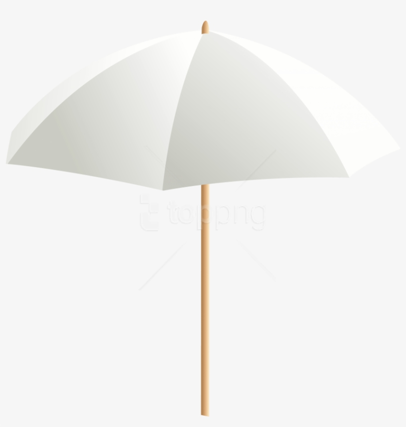 Free Png Download Beach Umbrella White Clipart Png - Beach Umbrella White Png, transparent png #9634070