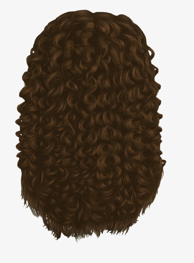 Hair Curls Png Free Download - Lace Wig, transparent png #9634220