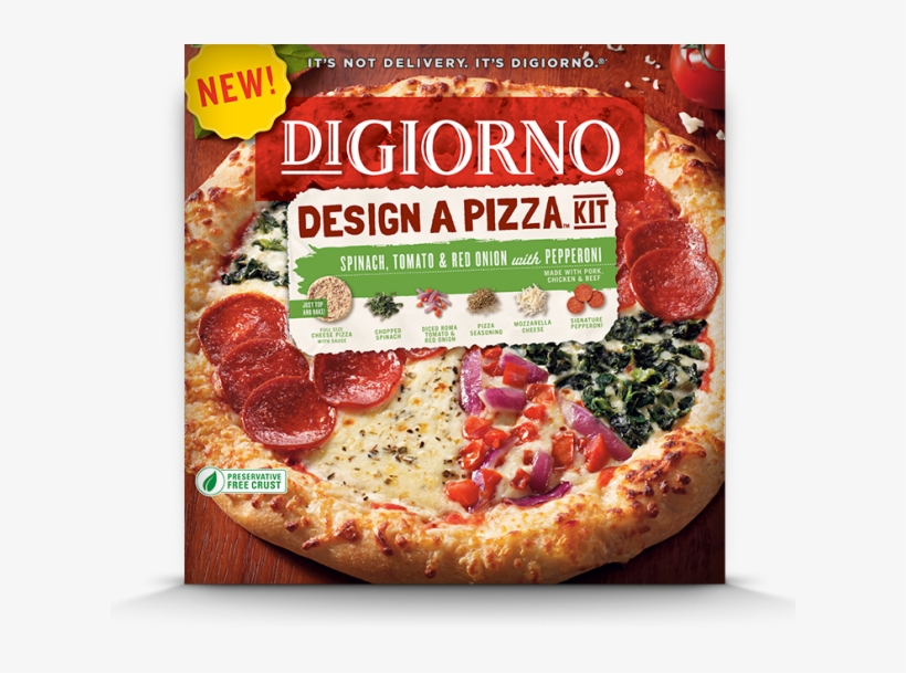 Pizza Png Best Bite Digiorno Design A Pizza Kit Food - Digiorno Design A Pizza, transparent png #9634580