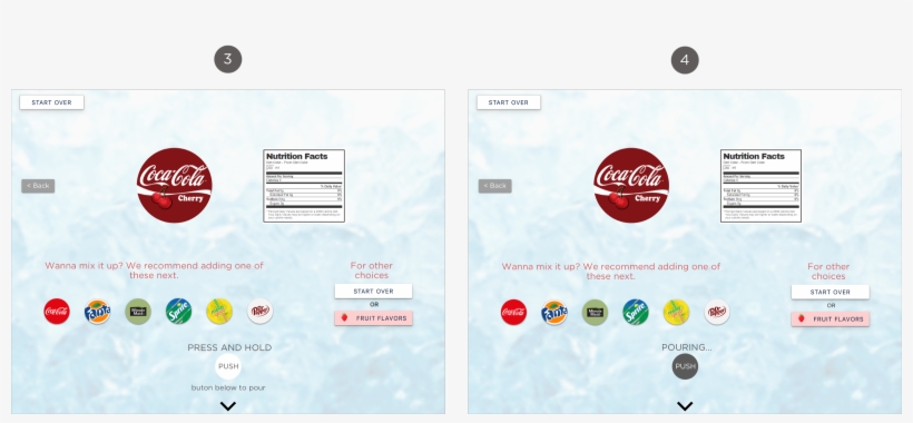 Once The User Taps On A Drink Variant, Its Time To - Coca Cola, transparent png #9635074