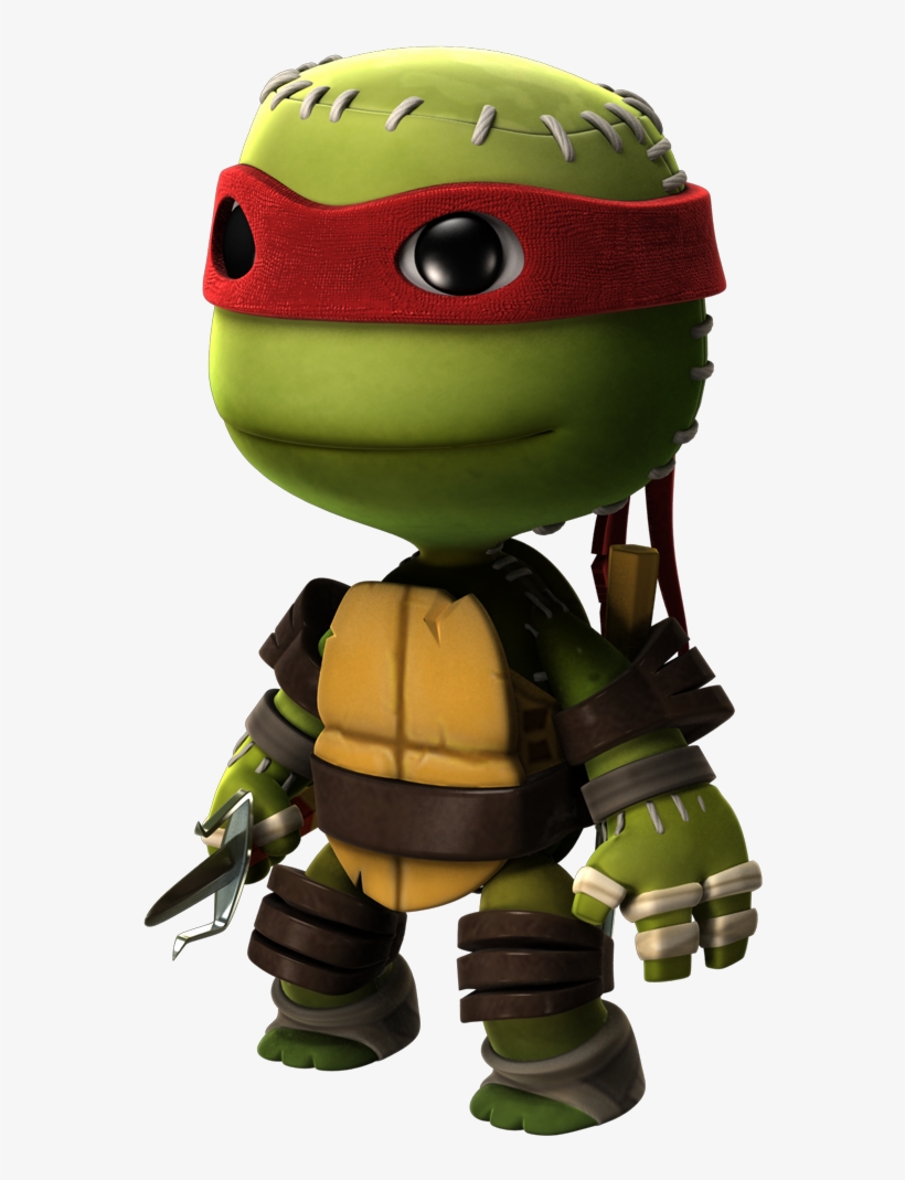 Raphaelperspective - Little Big Planet Teenage Mutant Ninja Turtles, transparent png #9635134