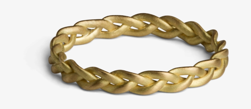 Jane Kønig Small Braided Ring, transparent png #9635303