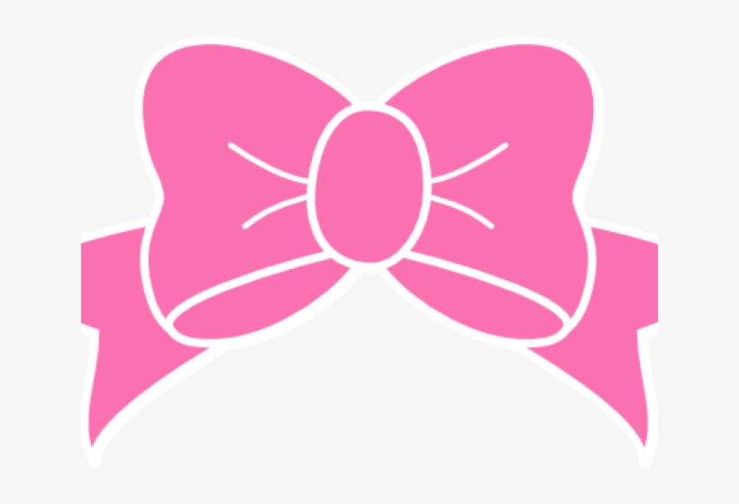 Bow Clipart Minnie Mouse - Monogram Bow Clipart, transparent png #9635403
