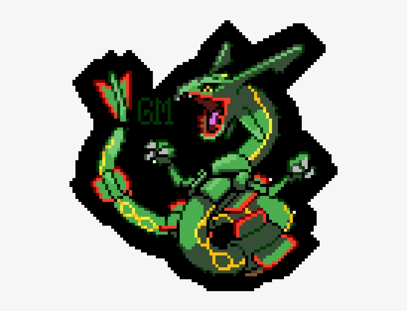 Rayquaza - Black Rayquaza, transparent png #9635739