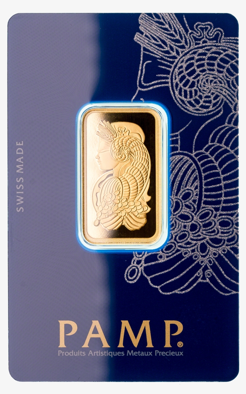 Pamp Gold Bar - Gold Biscuit 5 Gram, transparent png #9637945