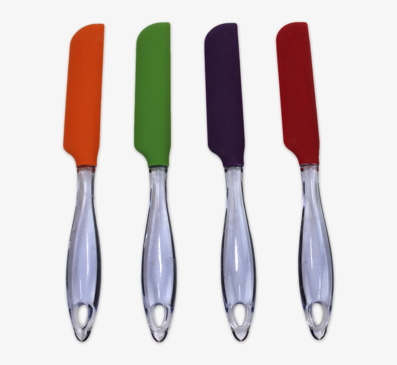 Hamilton Beach Silicone Icing Spatula With Clear Handle - Knife, transparent png #9638557