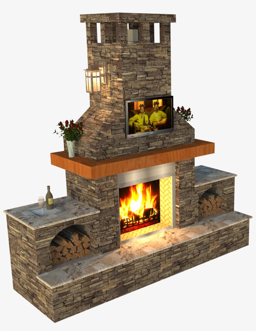 Picture Freeuse Download Living Geostone Modular Retaining - Hearth, transparent png #9638788