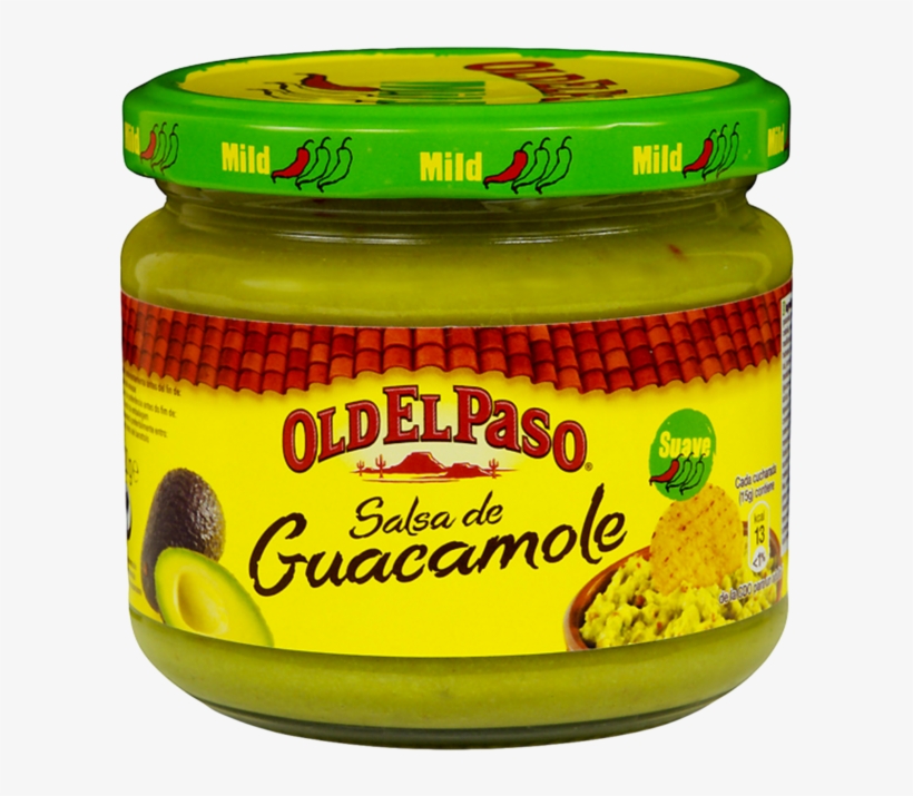 Old El Paso Mild Guacamole Salsa 200 G - Old El Paso Guacamole Dip, transparent png #9638794