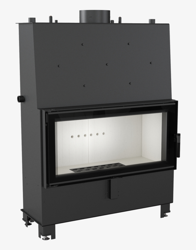 Fireplaces With Water-heating Inserts - Kominek Lucy Pw 20, transparent png #9638839