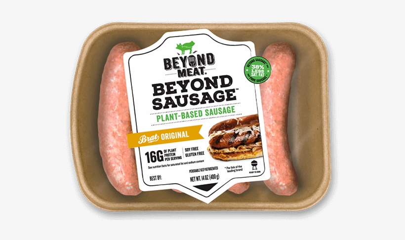 Beyond Sausage® Brat Original - Beyond Meat Sausage Brat, transparent png #9639109