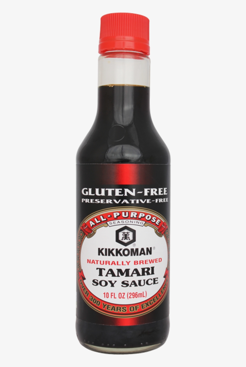 Salsa Soya Kikkoman Tamari Gluten Free 296 Ml - Gluten Free Tamari, transparent png #9639913