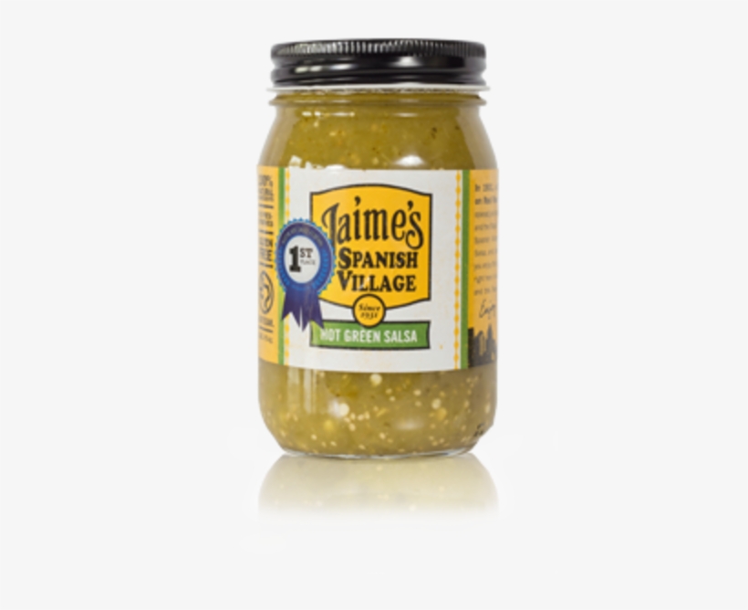 Jaime's Spanish Village Hot Green Salsa - Achaar, transparent png #9639921