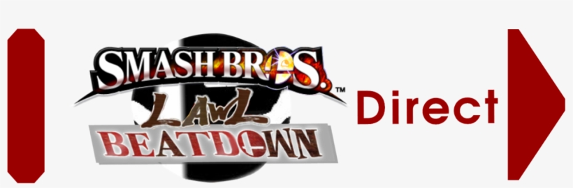 Beatdown Direct Logo - Super Smash Bros. For Nintendo 3ds And Wii U, transparent png #9640212