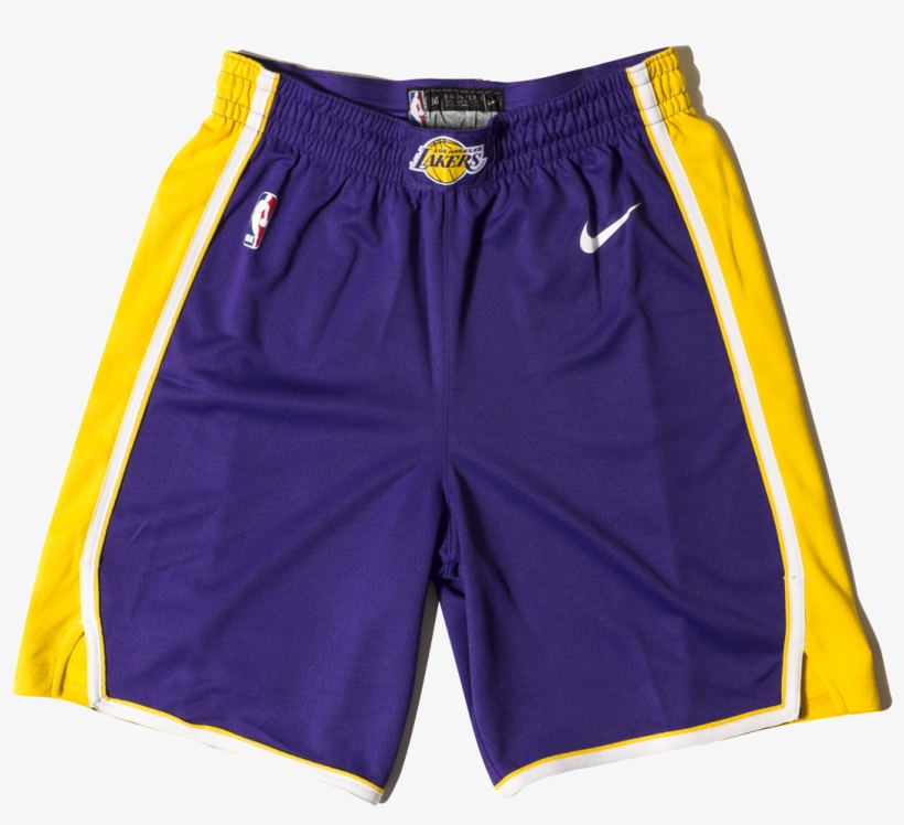 Los Angeles Lakers Nk Statement Edition Swingman - Board Short, transparent png #9640442