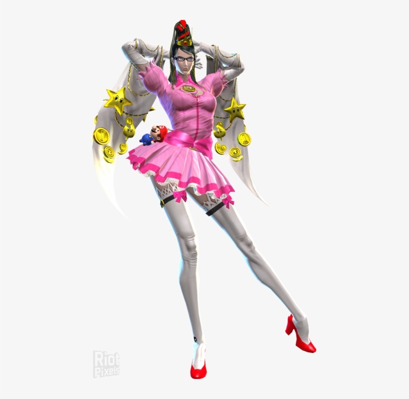 Bayonetta Princess Peach Outfit, transparent png #9640482