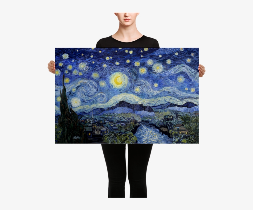 Starry Night Painting Backgrounds, transparent png #9640671