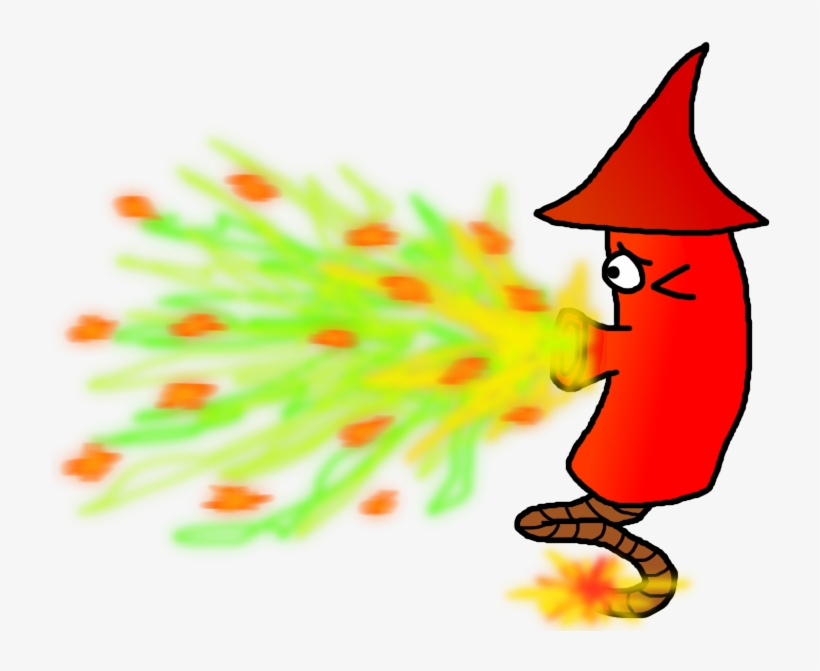 Fire Sneeze Is A Fire Type Spell, transparent png #9641087