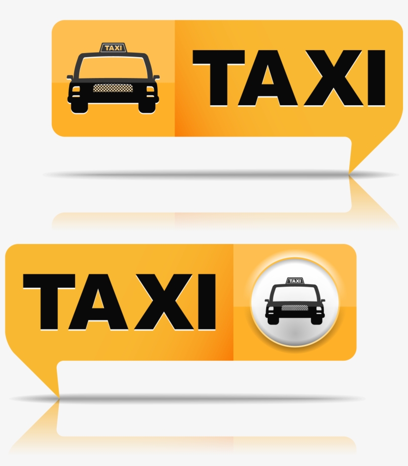 Taxi Logo Png Pic - Taxi Vector, transparent png #9641092