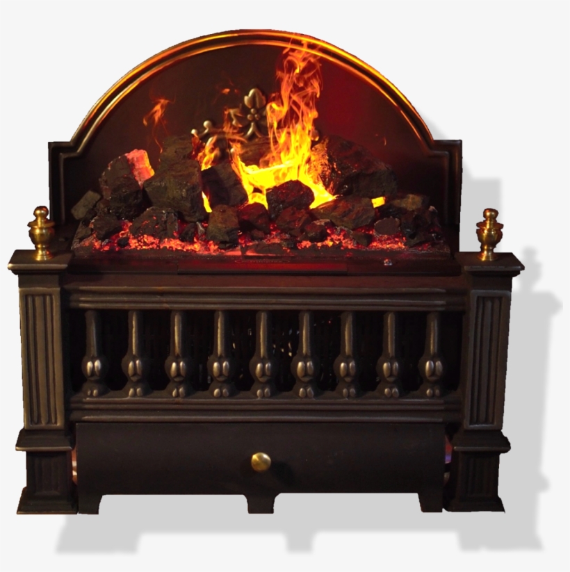 Electric Fireplace Coal Basket, transparent png #9641209