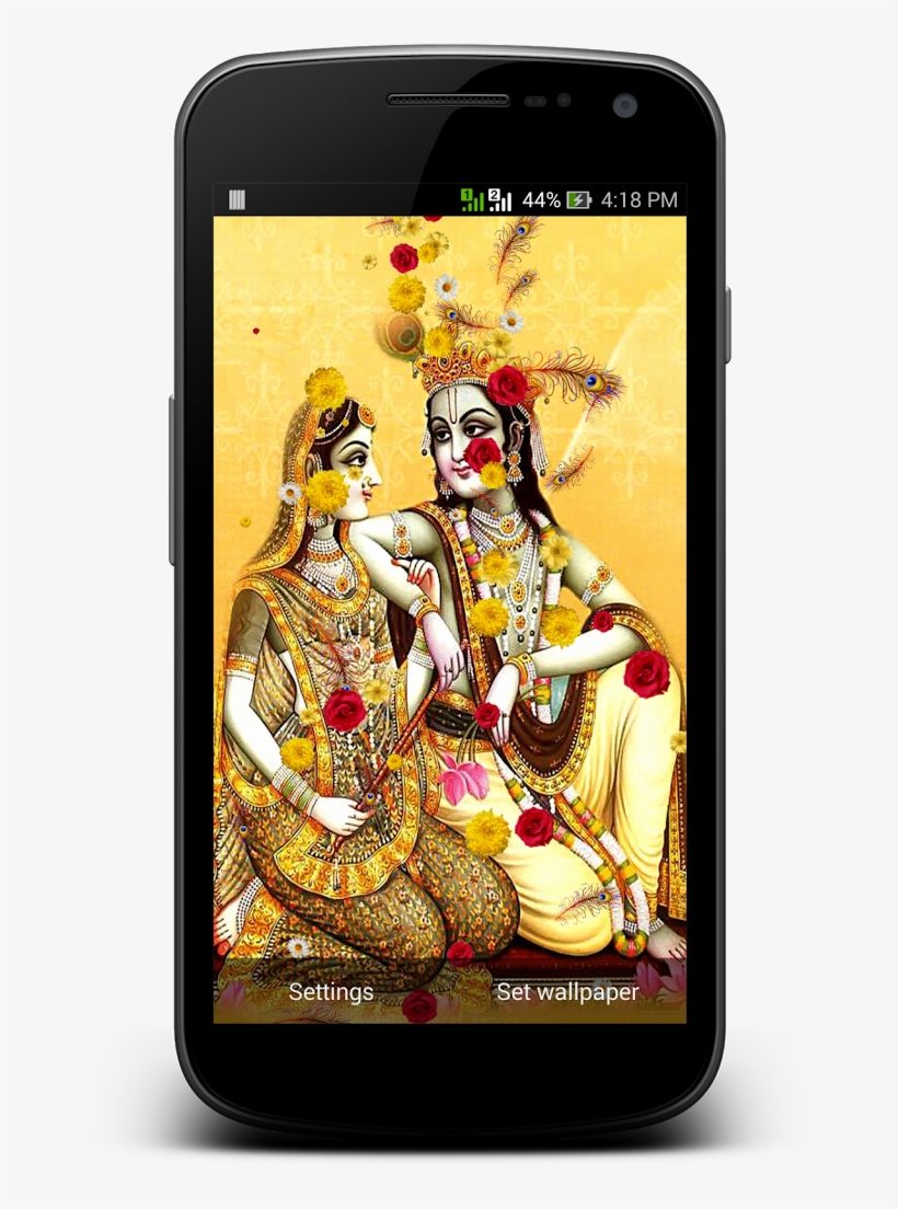 Radha - Krishna, transparent png #9642965