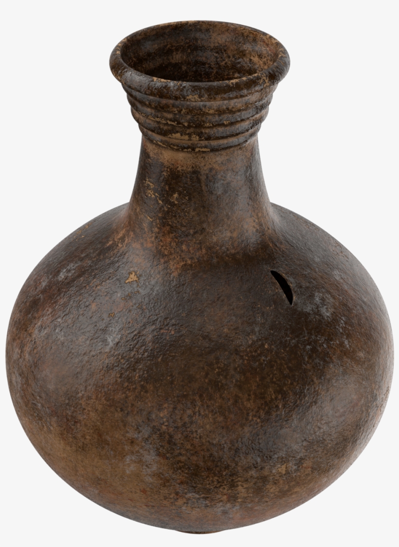 Ceramic Wine Jug - Vase, transparent png #9643513