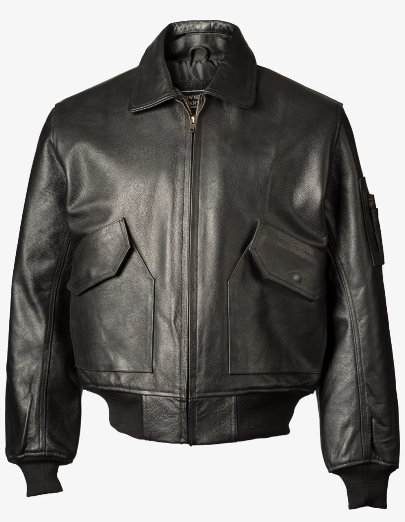 John Ownbey Leather Cwu-45/p Air Force Flight Bomber - Leather Jacket, transparent png #9643608