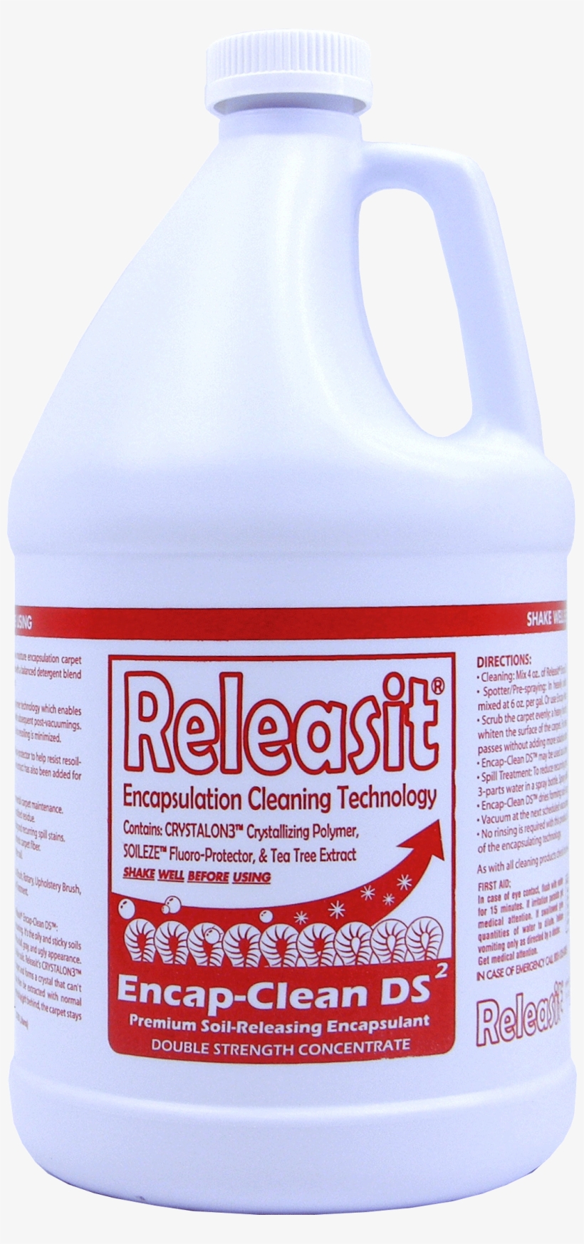 Encap Clean Ds2 Jug - Plastic, transparent png #9643644