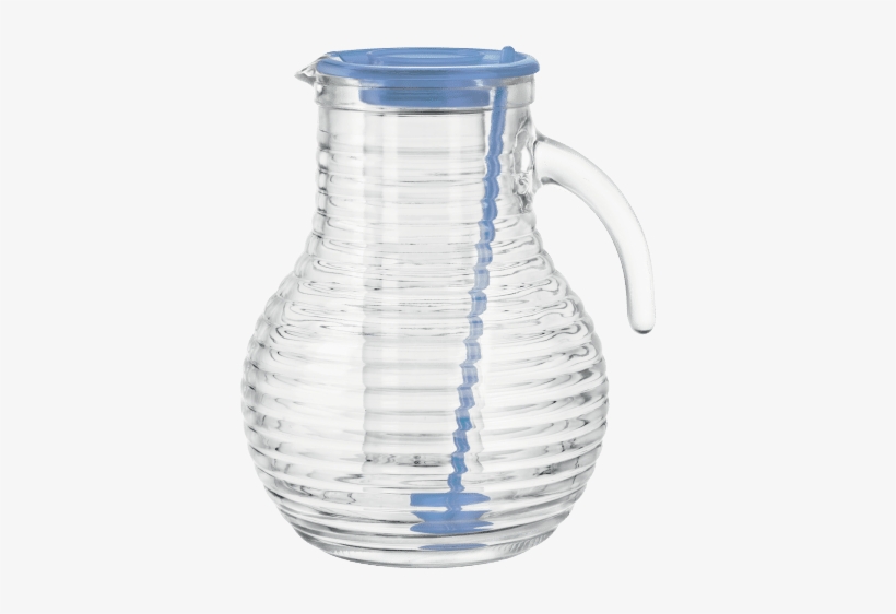 Caraffa Viva Botanic-color Blu - Jug, transparent png #9643654