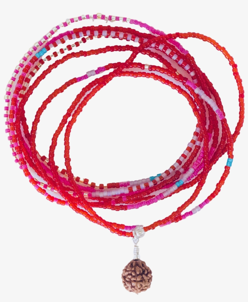 Stretchy Glass Bead Bracelet, transparent png #9643911