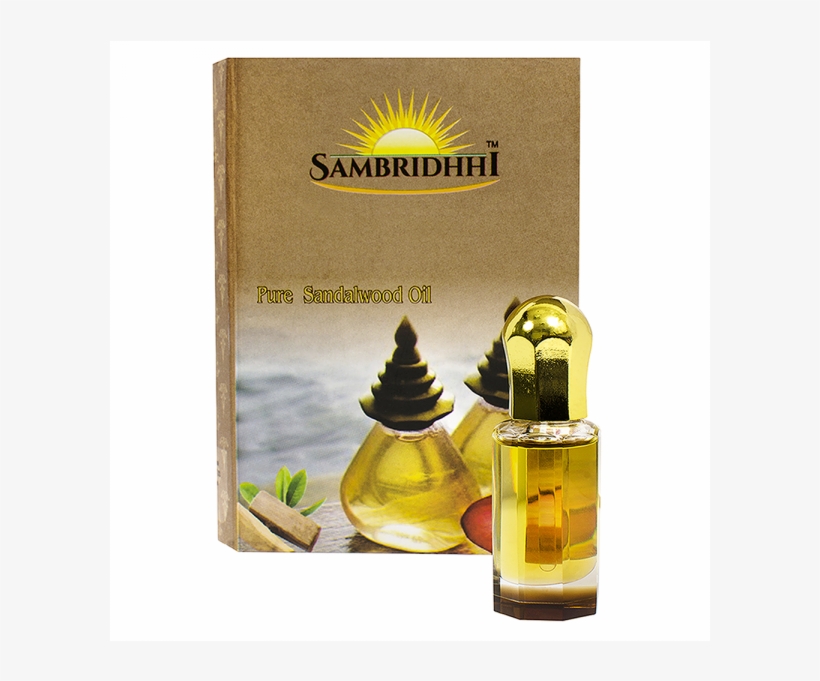 Pure Sandalwood Oil- 10 Ml - Cosmetics, transparent png #9644004