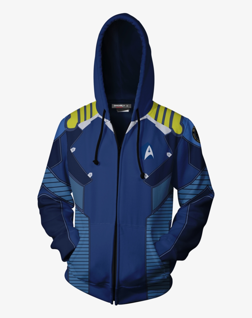 Star Trek Beyond James T - Star Trek Beyond Zip Up Hoodie, transparent png #9644434