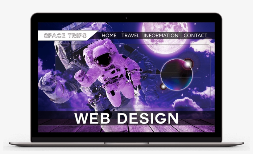Wes Creative Web Design, Graphic Design, Film & Photography - Led-backlit Lcd Display, transparent png #9644968