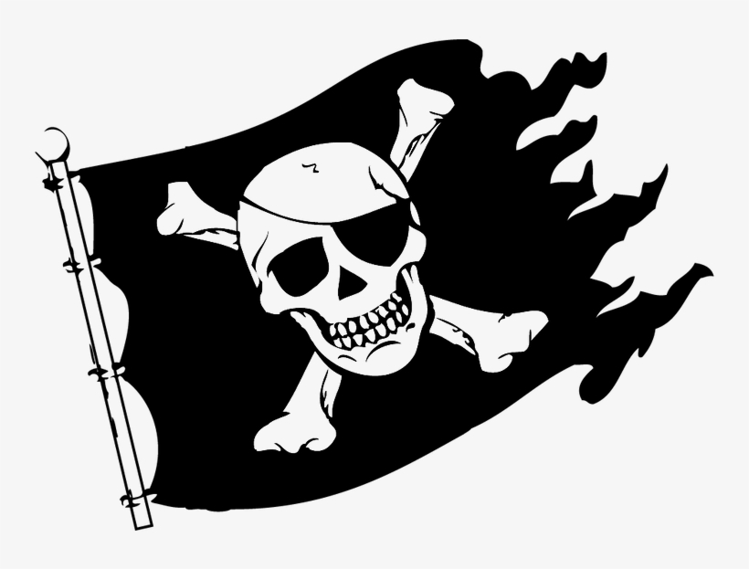 Pirateflag - Illustration, transparent png #9645040