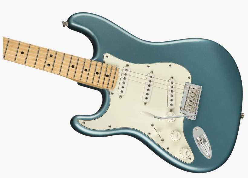 Fender Player Stratocaster Left-handed Maple Fingerboard - Tidepool Player Stratocaster, transparent png #9645597