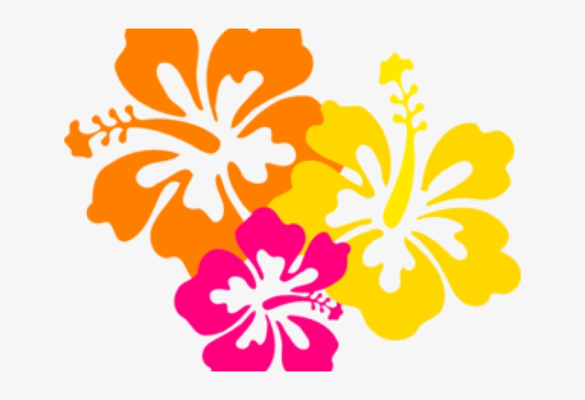 Flowers Borders Clipart Hawaiian Flower - Flowers Of Hawaii Png, transparent png #9645796