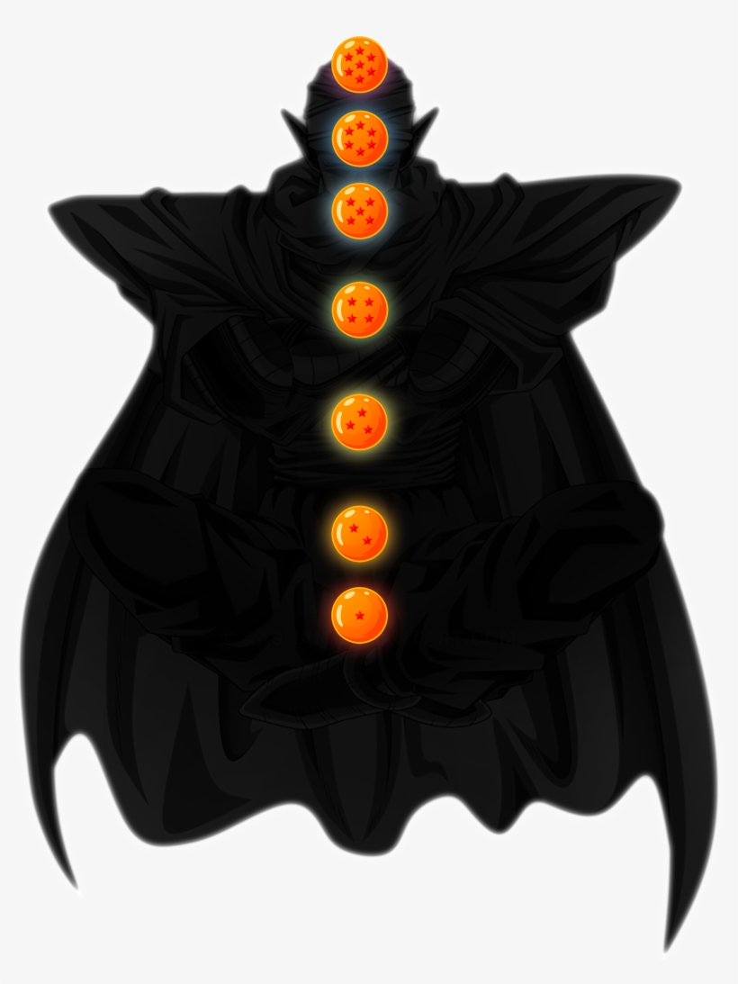 Piccolo Meditation Artwork With The 7 Dragonballs As - Emblem, transparent png #9646431