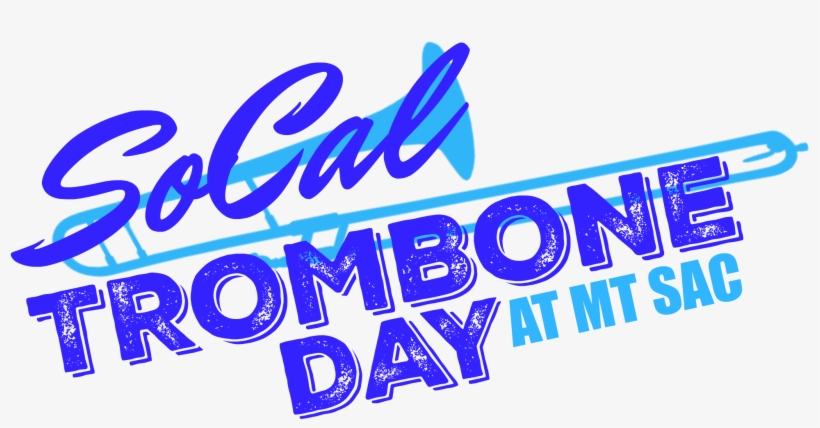 Socal Trombone Day - Calligraphy, transparent png #9647575